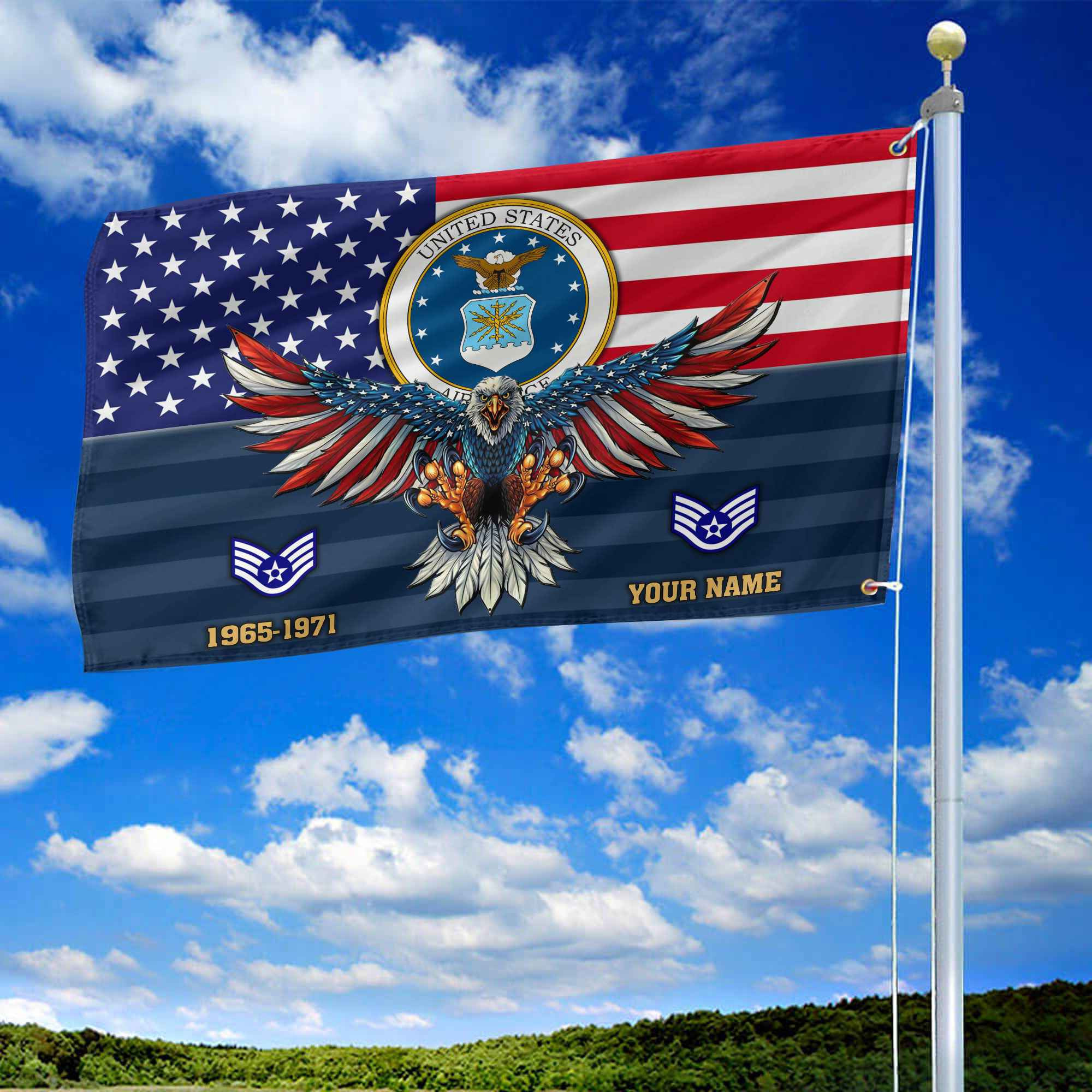 Premium Custom USAF Grommet Flag VPVC109012, Gifts For Air Force Veteran, Gifts For Dad, For Husband, Best Gifts On Father’s Day, Armed Forces Day, Independence Day, Veterans Day. Premium Custom USAF Grommet Flag VPVC109012, Gifts For Air Force Veteran, Gifts For Dad, For Husband, Best Gifts On Father’s Day, Armed Forces Day, Independence Day, Veterans Day.