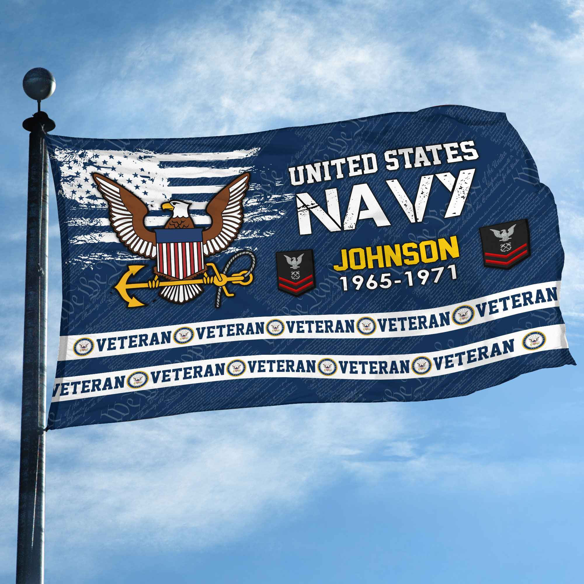 Premium Custom US Navy Grommet Flag VPVC109202, Gifts For Navy Veteran, Best Gifts On Father’s Day, Armed Forces Day, Independence Day, Veterans Day. Premium Custom US Navy Grommet Flag VPVC109202, Gifts For Navy Veteran, Best Gifts On Father’s Day, Armed Forces Day, Independence Day, Veterans Day.