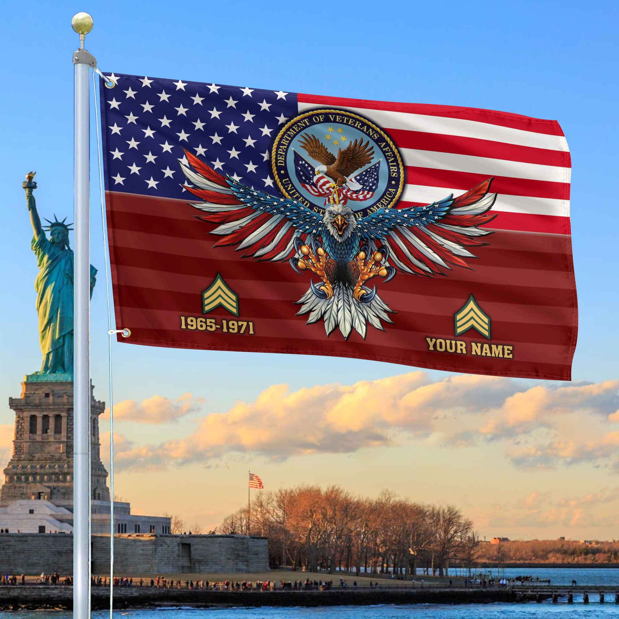 Premium Custom US Veteran Grommet Flag VPVC109007, Gifts For US Veteran, Gifts For Dad, For Husband, Best Gifts On Father’s Day, Armed Forces Day, Independence Day, Veterans Day. Premium Custom US Veteran Grommet Flag VPVC109007, Gifts For US Veteran, Gifts For Dad, For Husband, Best Gifts On Father’s Day, Armed Forces Day, Independence Day, Veterans Day.