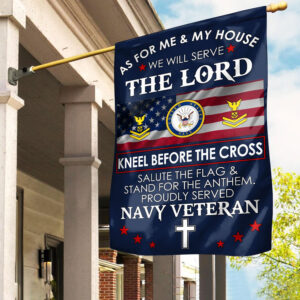 Premium Custom US Navy Flag VPVC110002, Gift For Navy Veteran, American Flag, Patriotic Flag, Garden Flag, House Flag, Best Gifts On Father’s Day, Independence Day, Veterans Day.
