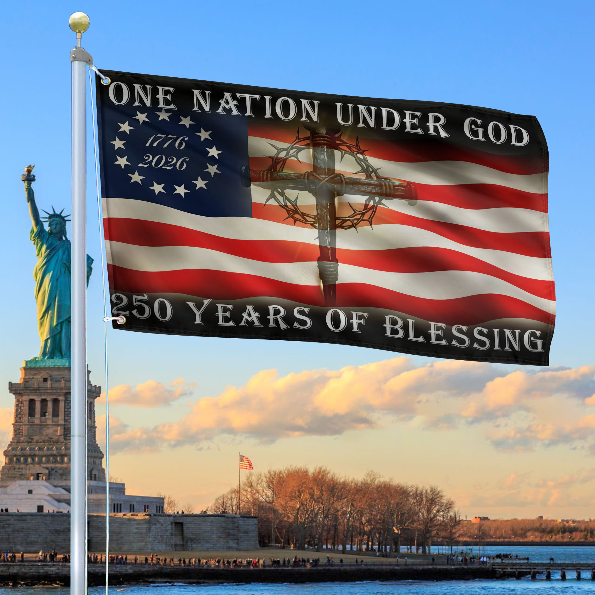 Premium America 250th Anniversary Grommet Flag VPVC120072, America 250th Flag, America 250th Birthday, Best Gifts On Independence Day, Veterans Day. Premium America 250th Anniversary Grommet Flag VPVC120072, America 250th Flag, America 250th Birthday, Best Gifts On Independence Day, Veterans Day.