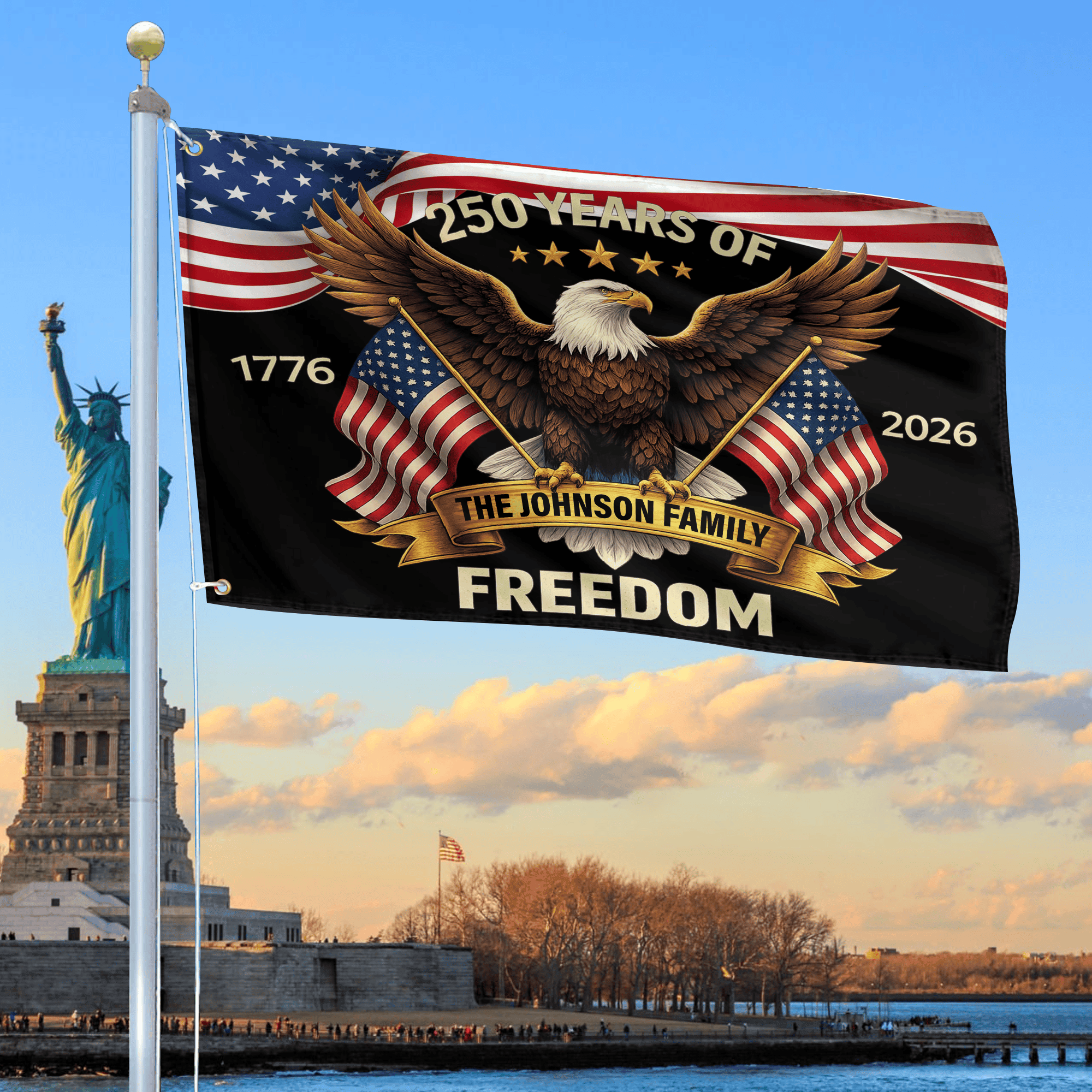 Premium Custom America 250th Anniversary Grommet Flag VPVC120161, America 250th Flag, America 250th Birthday, Best Gifts On Independence Day, Veterans Day. Premium Custom America 250th Anniversary Grommet Flag VPVC120161, America 250th Flag, America 250th Birthday, Best Gifts On Independence Day, Veterans Day.
