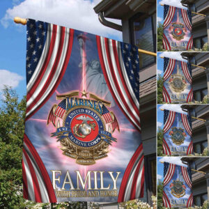 Premium Multiple US Military Services Veteran Flag PVC271201