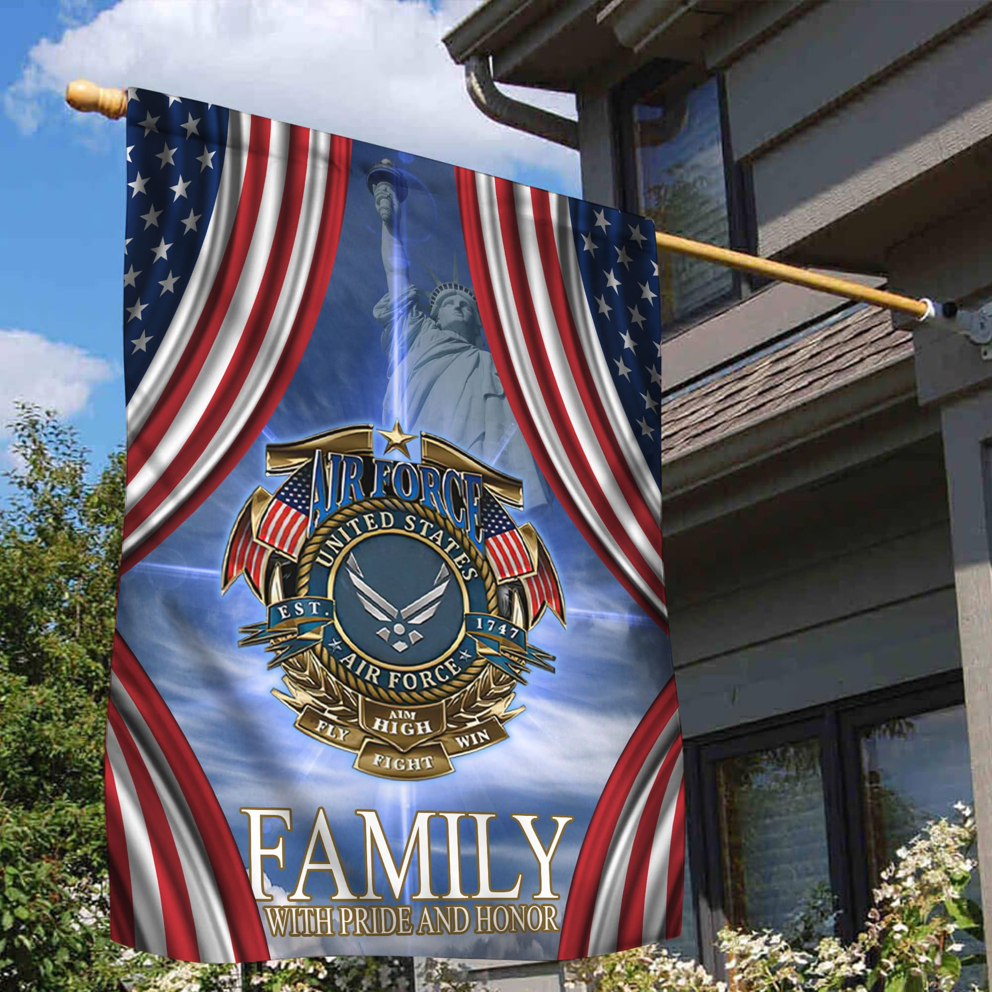 Premium Multiple US Military Services Veteran Flag PVC271201 Premium Multiple US Military Services Veteran Flag PVC271201