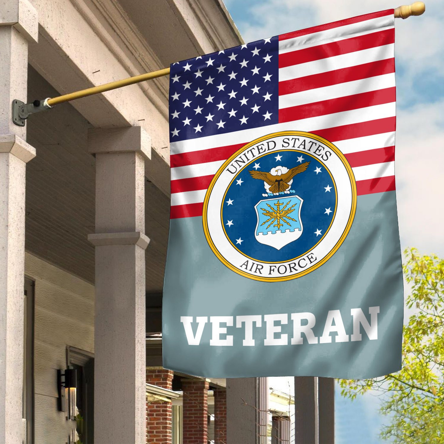 Premium USAF Veteran Flag VPVC111904, Custom Name, Rank, Year, Gift For Air Force Veteran, American Flag, Patriotic Flag, Garden Flag, House Flag, Gifts On Father’s Day, Independence Day, Veterans Day. Premium USAF Veteran Flag VPVC111904, Custom Name, Rank, Year, Gift For Air Force Veteran, American Flag, Patriotic Flag, Garden Flag, House Flag, Gifts On Father’s Day, Independence Day, Veterans Day.