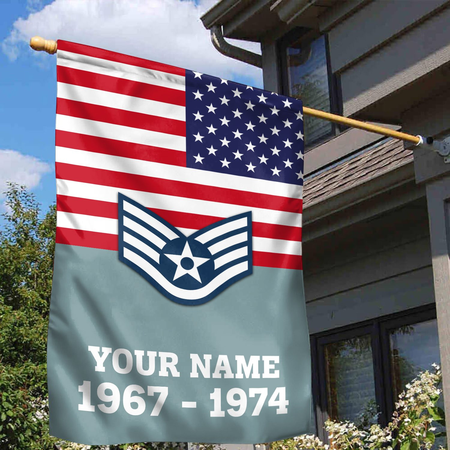 Premium USAF Veteran Flag VPVC111904, Custom Name, Rank, Year, Gift For Air Force Veteran, American Flag, Patriotic Flag, Garden Flag, House Flag, Gifts On Father’s Day, Independence Day, Veterans Day. Premium USAF Veteran Flag VPVC111904, Custom Name, Rank, Year, Gift For Air Force Veteran, American Flag, Patriotic Flag, Garden Flag, House Flag, Gifts On Father’s Day, Independence Day, Veterans Day.