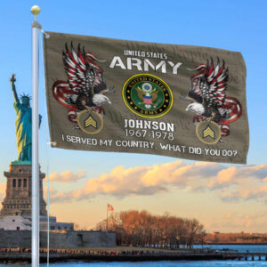 Premium Custom US Army Grommet Flag VPVC108410, Gifts For Army Veteran, Gifts For Dad, For Husband, Best Gifts On Father’s Day, Armed Forces Day, Independence Day, Veterans Day.