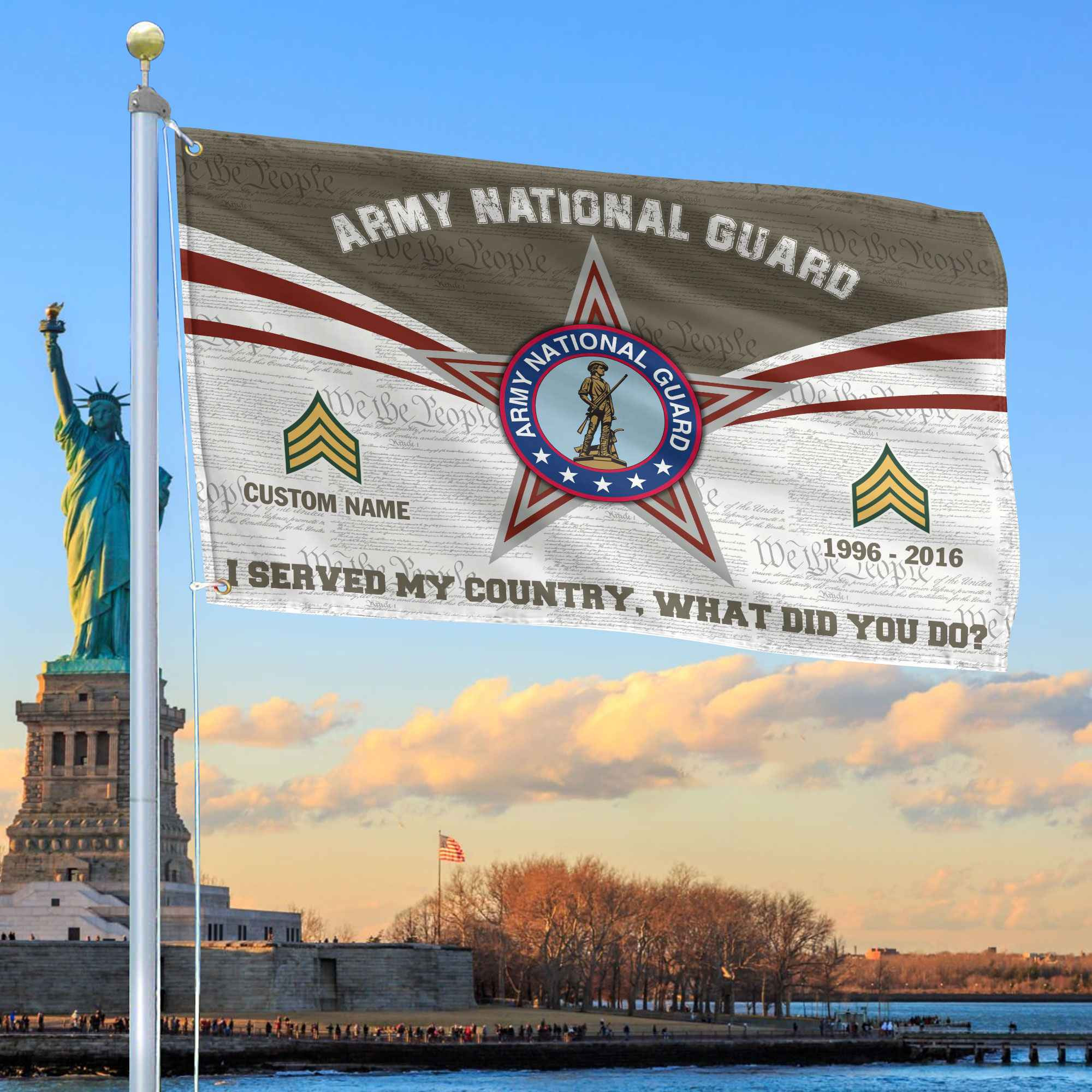 Premium Custom US Army National Guard Grommet Flag VPVC105808, Gifts For Army National Guard Veteran, Best Gifts On Father’s Day, Armed Forces Day, Independence Day, Veterans Day. Premium Custom US Army National Guard Grommet Flag VPVC105808, Gifts For Army National Guard Veteran, Best Gifts On Father’s Day, Armed Forces Day, Independence Day, Veterans Day.