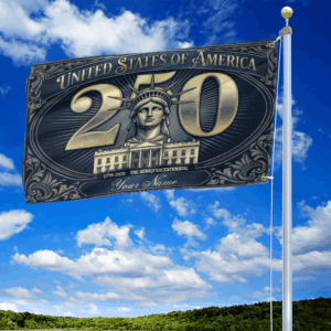 Premium America 250th Anniversary Grommet Flag VPVC120145, America 250th Flag, America 250th Birthday, Best Gifts On Independence Day, Veterans Day. 1 1774787974403.png