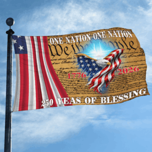 Premium America 250th Anniversary Grommet Flag VPVC120132, America 250th Flag, America 250th Birthday, Best Gifts On Independence Day, Veterans Day. 2 1774787903480.png