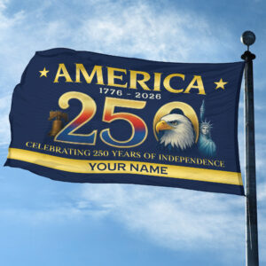 Premium Custom America 250th Anniversary Grommet Flag VPVC120090, America 250th Flag, America 250th Birthday, Best Gifts On Independence Day, Veterans Day. 2 1769413740697.jpg