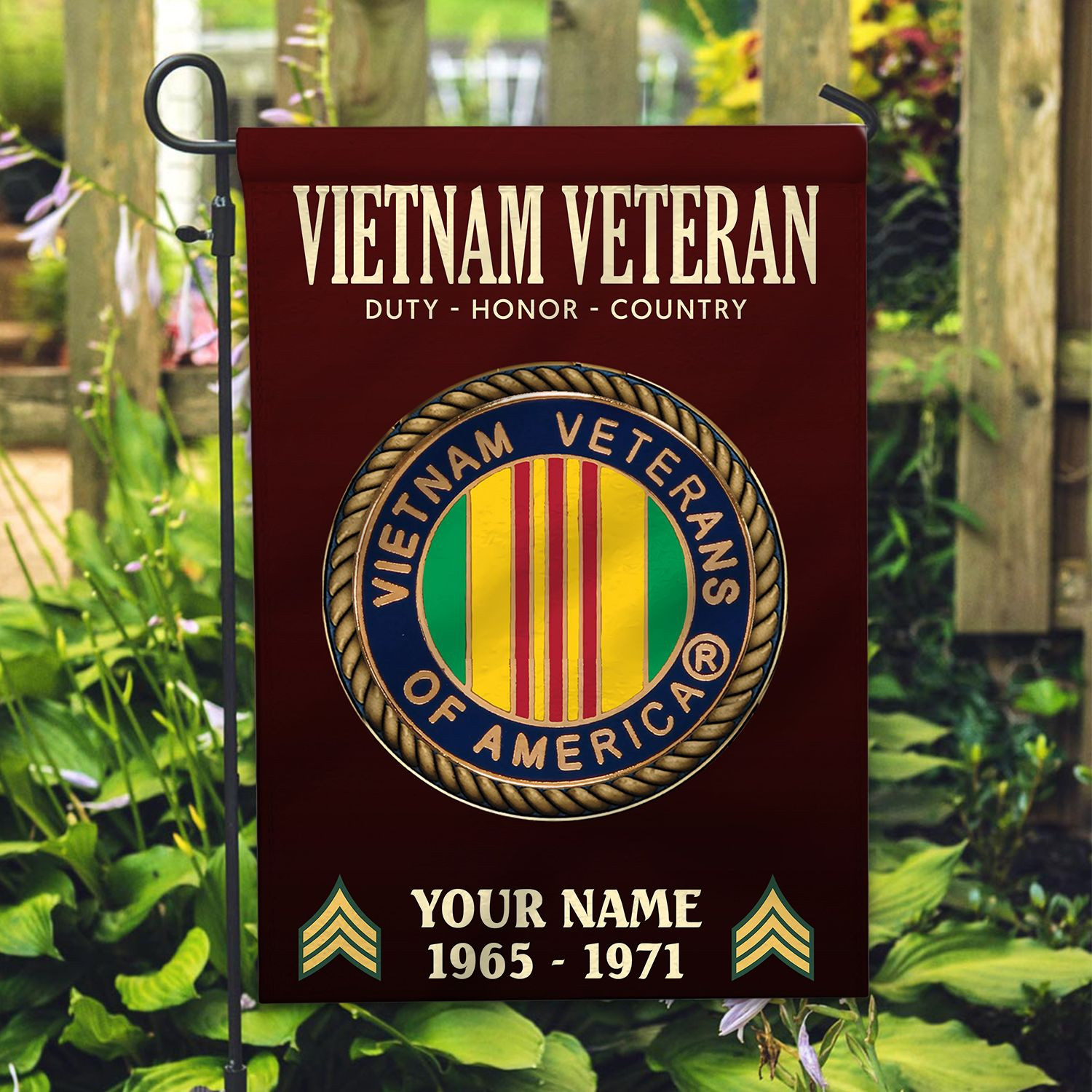 Vietnam Veteran Flag VPVC112206, Custom Name, Rank, Year, Gift For Vietnam Veteran, American Flag, Patriotic Flag, Garden Flag, House Flag Vietnam Veteran Flag VPVC112206, Custom Name, Rank, Year, Gift For Vietnam Veteran, American Flag, Patriotic Flag, Garden Flag, House Flag