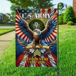 Premium Custom Name, Rank US Army Flag VPVC110301, Gift For Army Veteran, American Flag, Patriotic Flag, Garden Flag, House Flag, Best Gifts On Father's Day, Independence Day, Veterans Day. 2 1742973355145.jpg