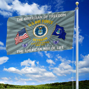 USAF Custom Grommet Flag VPVC1083012, Gifts For Air Force Veteran, Best Gifts On Father's Day, Armed Forces Day, Independence Day, Veterans Day. 1 1741334081391.jpg