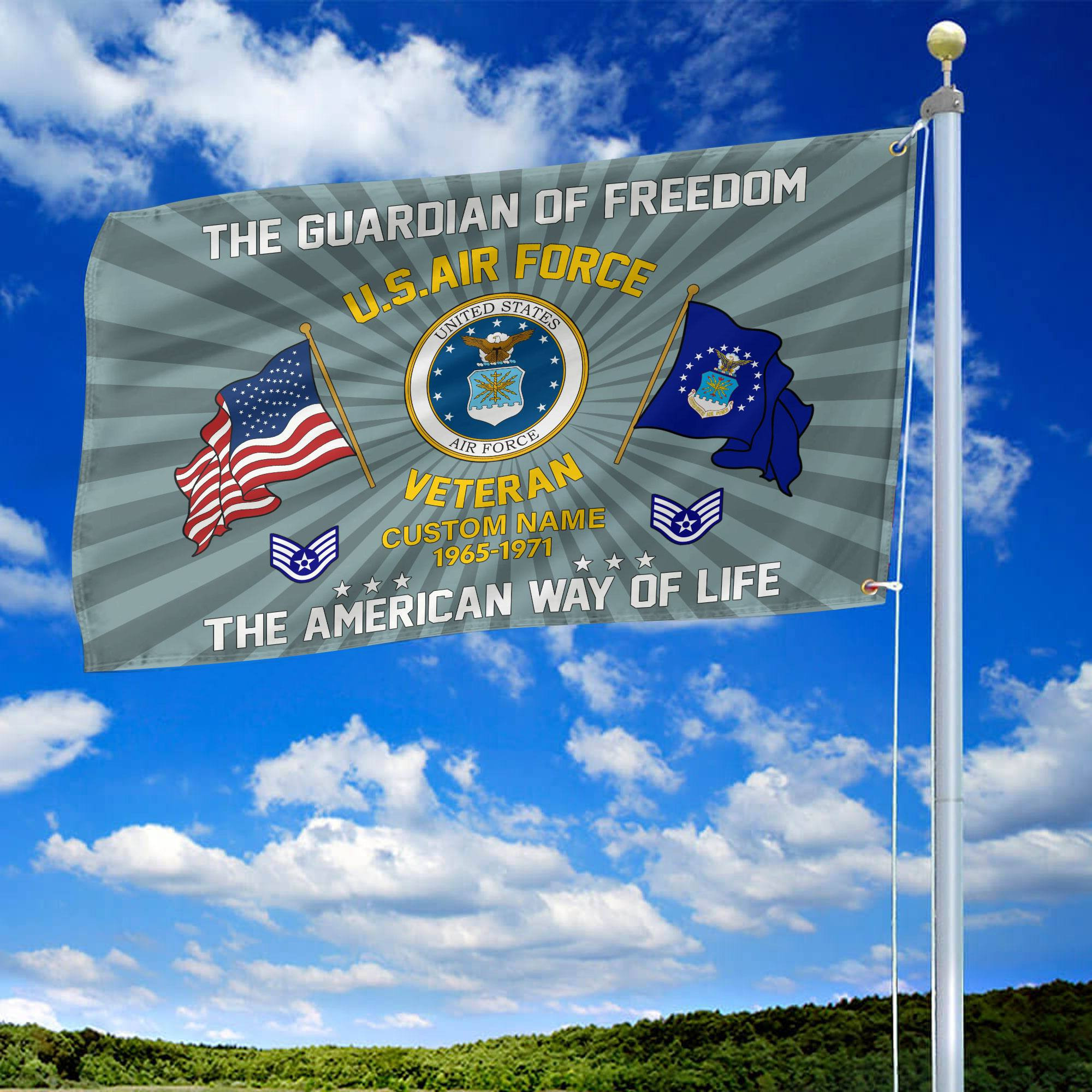 USAF Custom Grommet Flag VPVC1083012, Gifts For Air Force Veteran, Best Gifts On Father’s Day, Armed Forces Day, Independence Day, Veterans Day. USAF Custom Grommet Flag VPVC1083012, Gifts For Air Force Veteran, Best Gifts On Father’s Day, Armed Forces Day, Independence Day, Veterans Day.