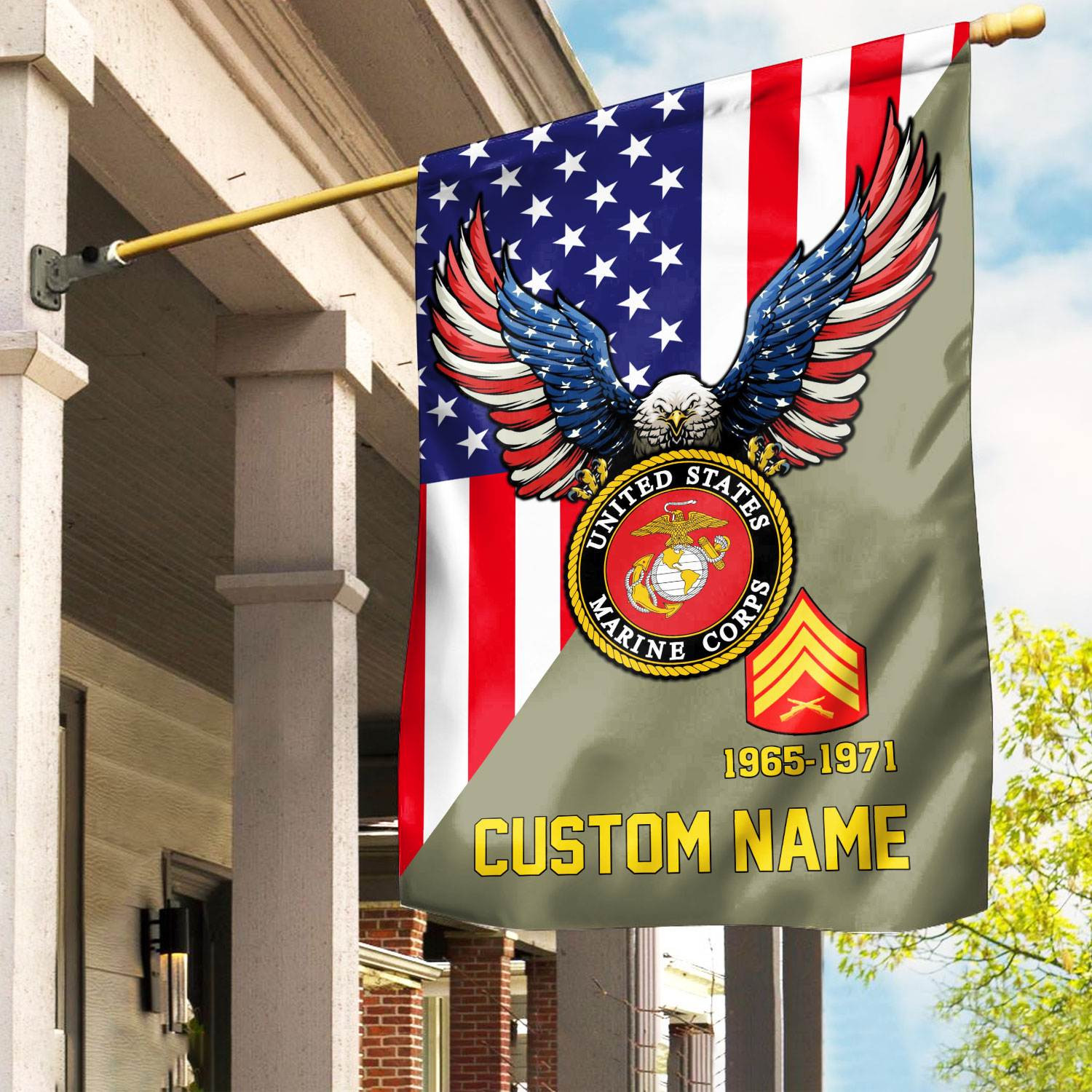 Premium Custom USMC Veteran Flag VPVC110811, Gift For Marine Veteran, American Flag, Patriotic Flag, Garden Flag, House Flag, Gifts On Father’s Day, Independence Day, Veterans Day. Premium Custom USMC Veteran Flag VPVC110811, Gift For Marine Veteran, American Flag, Patriotic Flag, Garden Flag, House Flag, Gifts On Father’s Day, Independence Day, Veterans Day.