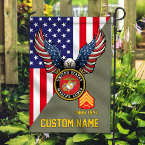 Premium Custom USMC Veteran Flag VPVC110811, Gift For Marine Veteran, American Flag, Patriotic Flag, Garden Flag, House Flag, Gifts On Father's Day, Independence Day, Veterans Day. 3 1743064773632.jpg
