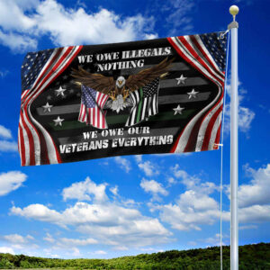 Premium US Veteran Grommet Flag We Owe Our Veterans Everything Gift For Veterans Day, Father's Day, Memorial Day VPVC101101 2 1743495942053.jpg