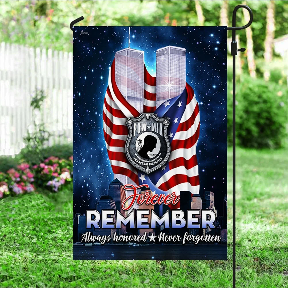 Premium 911 Patriot Day POW/MIA Flag PVC130718 Premium 911 Patriot Day POW/MIA Flag PVC130718