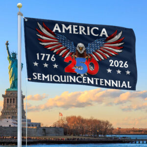 Premium 250th Anniversary US Grommet Flag VPVC120006, Gifts For US Veteran, Best Gifts On Father’s Day, Veterans Day.