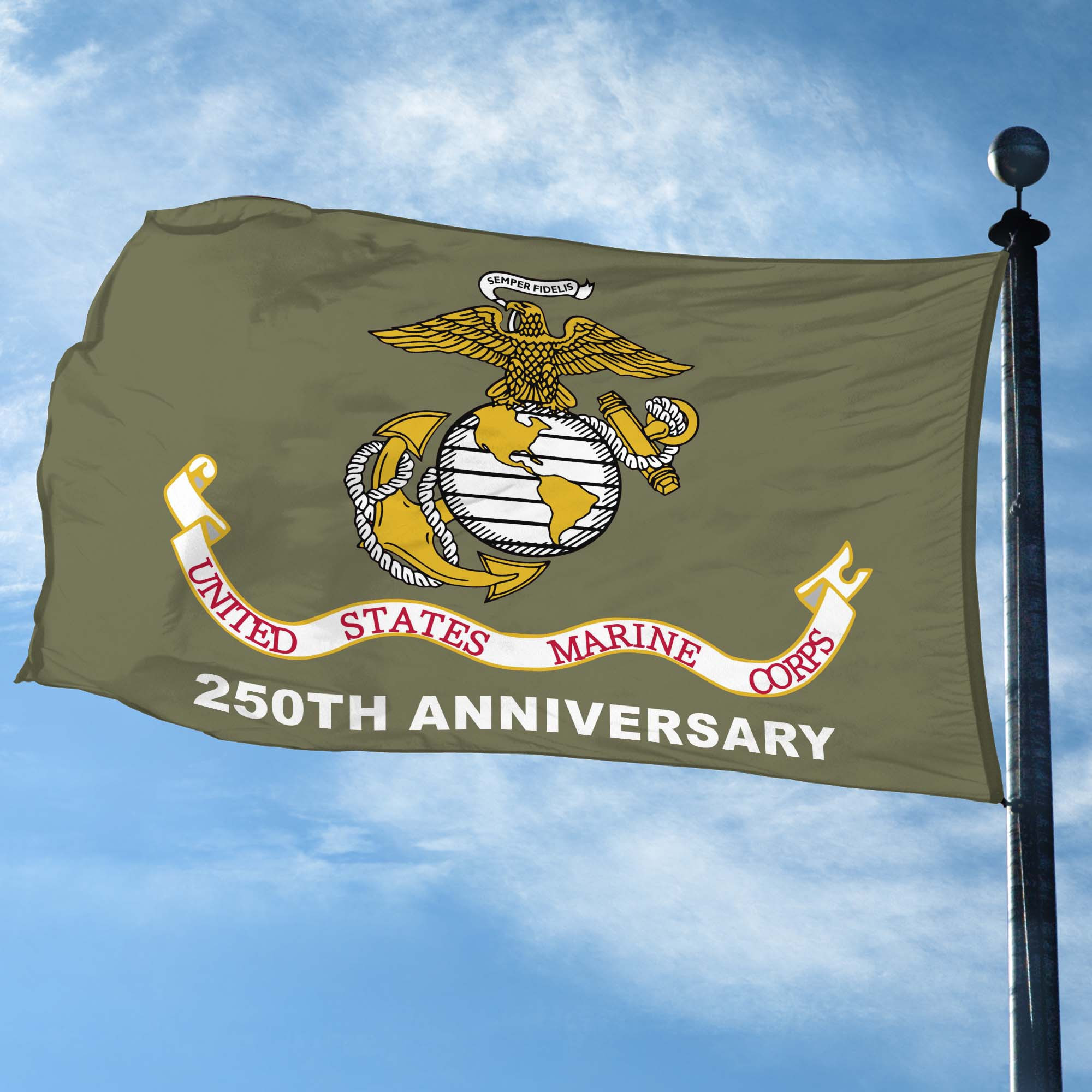 Premium USMC Grommet Flag VPVC120067, 250th Anniversary Marine Corps Flag, Gifts For Marine Veteran, Best Gifts On Father’s Day, Veterans Day. Premium USMC Grommet Flag VPVC120067, 250th Anniversary Marine Corps Flag, Gifts For Marine Veteran, Best Gifts On Father’s Day, Veterans Day.