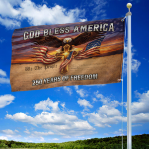 Premium America 250th Anniversary Grommet Flag VPVC120168, America 250th Flag, America 250th Birthday, Best Gifts On Independence Day, Veterans Day. 3 1775997824180.png