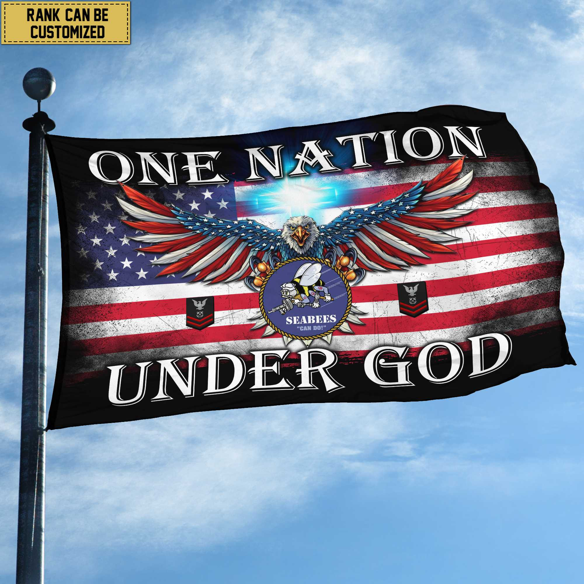 Unique Custom US Seabees Grommet Flag VPVC105109, Gift For Seabees Veteran, Gifts For Dad, For Husband, Best Gifts On Father’s Day, Independence Day, Veterans Day. Unique Custom US Seabees Grommet Flag VPVC105109, Gift For Seabees Veteran, Gifts For Dad, For Husband, Best Gifts On Father’s Day, Independence Day, Veterans Day.