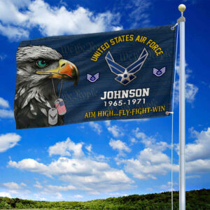 USAF Custom Grommet Flag VPVC108812, Gifts For Air Force Veteran, Best Gifts On Father's Day, Armed Forces Day, Independence Day, Veterans Day. 1 1741668008130.jpg