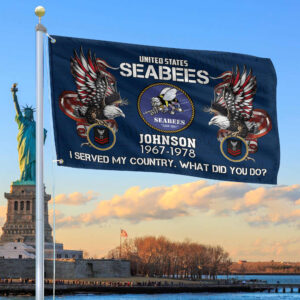 Premium Custom US Seabees Grommet Flag VPVC108409, Gifts For Seabees Veteran, Gifts For Dad, For Husband, Best Gifts On Father’s Day, Armed Forces Day, Independence Day, Veterans Day.