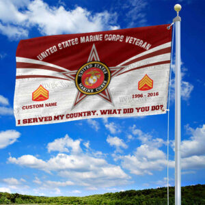 Premium Custom USMC Grommet Flag VPVC105803, Gifts For Marine Veteran, Best Gifts On Father's Day, Armed Forces Day, Independence Day, Veterans Day. 1 1741936145278.jpg