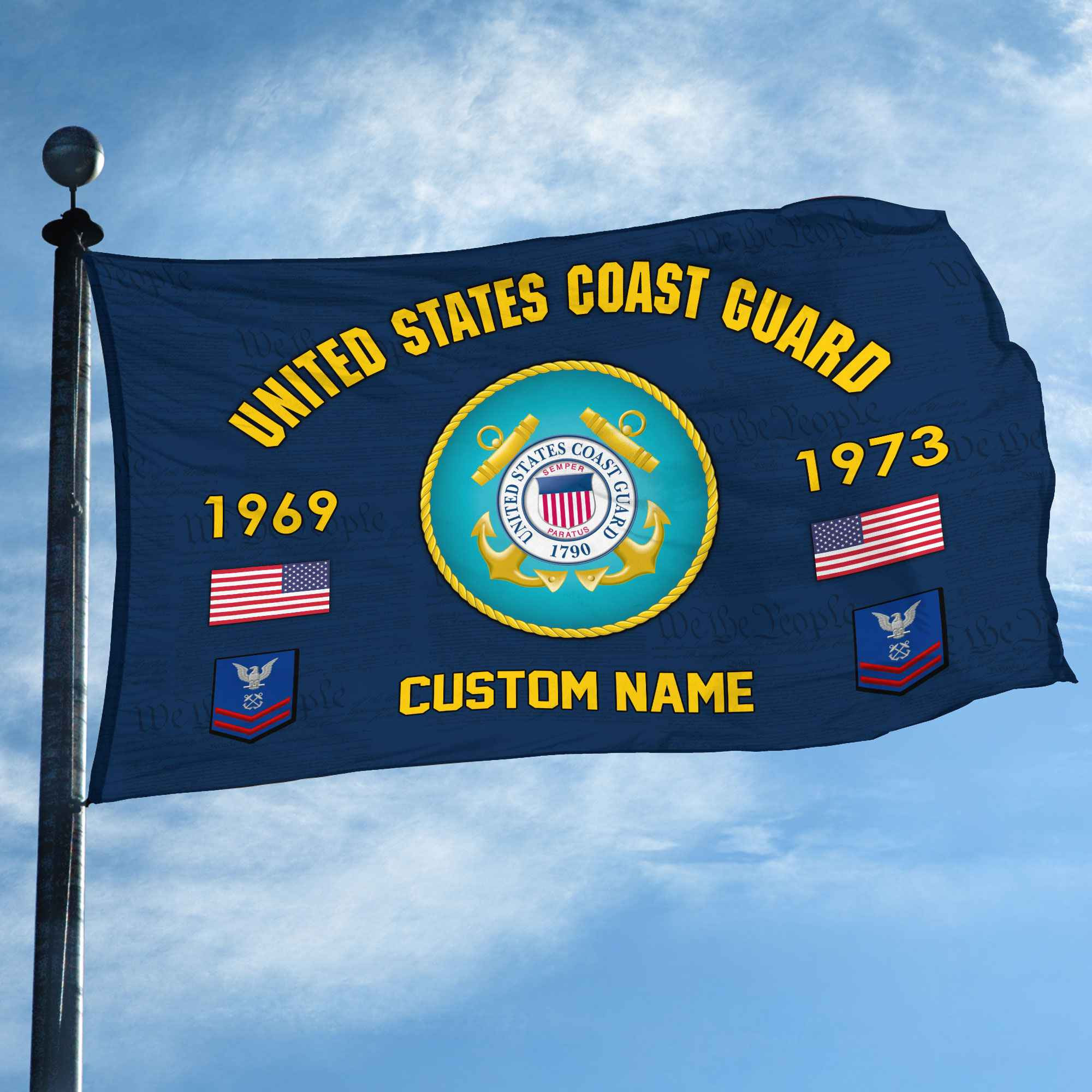 Premium Custom USCG Grommet Flag VPVC108605, Gifts For Coast Guard Veteran, Best Gifts On Father’s Day, Armed Forces Day, Independence Day, Veterans Day. Premium Custom USCG Grommet Flag VPVC108605, Gifts For Coast Guard Veteran, Best Gifts On Father’s Day, Armed Forces Day, Independence Day, Veterans Day.