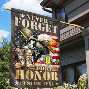 Premium Custom Vietnam Veteran Flag VPVC110706, Gift For Vietnam Veteran, American Flag, Patriotic Flag, Garden Flag, House Flag