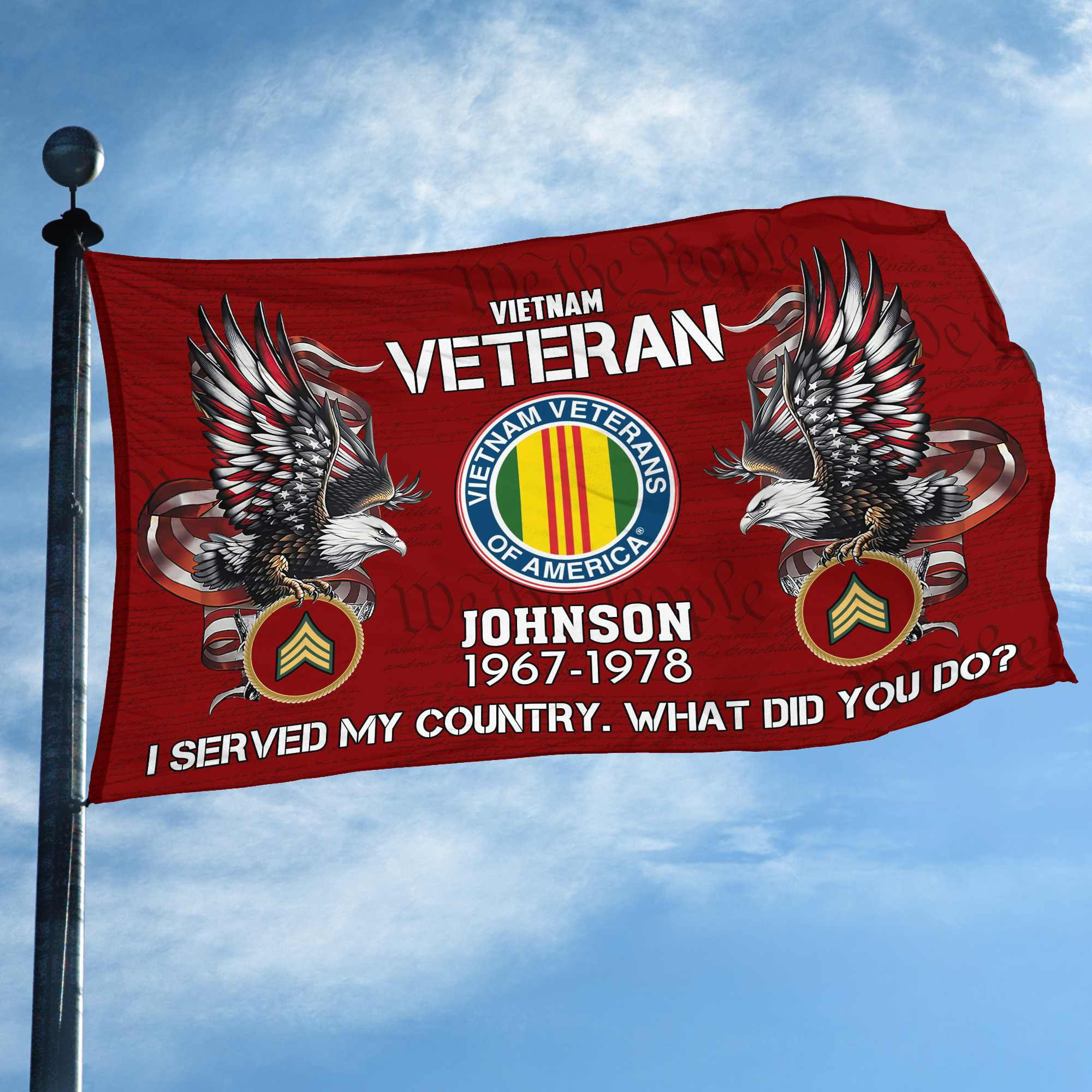 Premium Custom Vietnam Veteran Grommet Flag VPVC108406, Gifts For Vietnam Veteran, Gifts For Dad, For Husband, Best Gifts On Father’s Day, Armed Forces Day, Independence Day, Veterans Day. Premium Custom Vietnam Veteran Grommet Flag VPVC108406, Gifts For Vietnam Veteran, Gifts For Dad, For Husband, Best Gifts On Father’s Day, Armed Forces Day, Independence Day, Veterans Day.