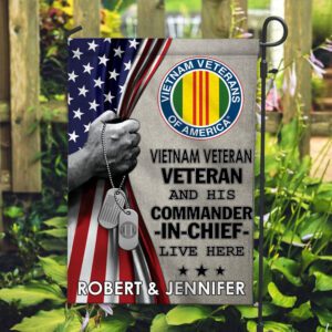 Vietnam Veteran Flag VPVC110506, Custom Name, Gift For Vietnam Veteran, American Flag, Patriotic Flag, Garden Flag, House Flag, Best Gifts On Father's Day, Independence Day, Veterans Day. 3 1742979301538.jpg