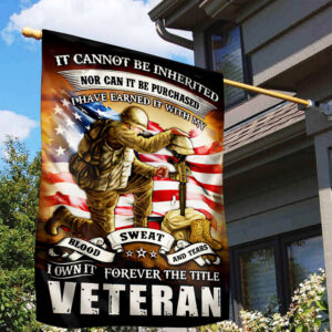 Premium US Veteran Flag VPVC106401, Gift For US Veteran, American Flag, Patriotic Flag, Garden Flag, House Flag