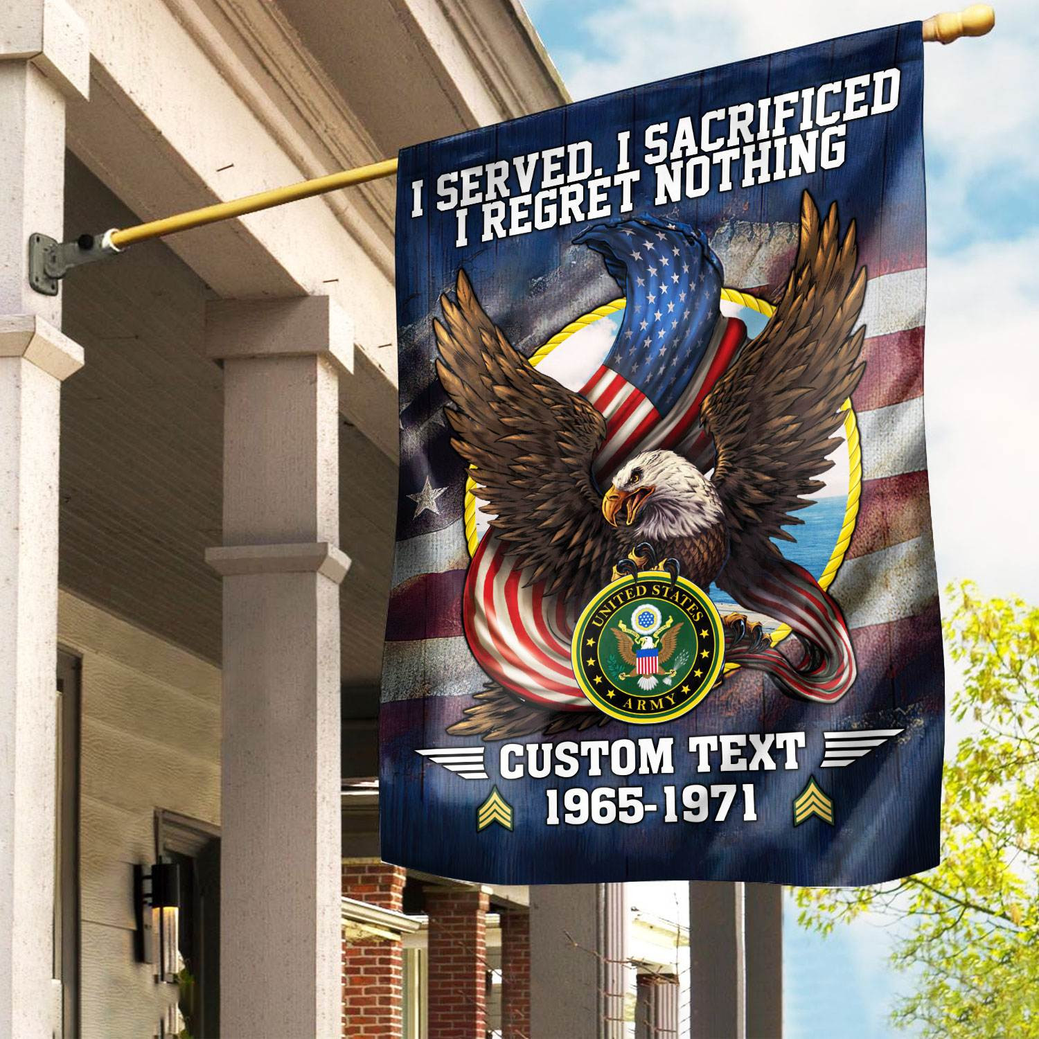 Premium Custom US Army Flag VPVC110601, Gift For Army Veteran, American Flag, Patriotic Flag, Garden Flag, House Flag Premium Custom US Army Flag VPVC110601, Gift For Army Veteran, American Flag, Patriotic Flag, Garden Flag, House Flag
