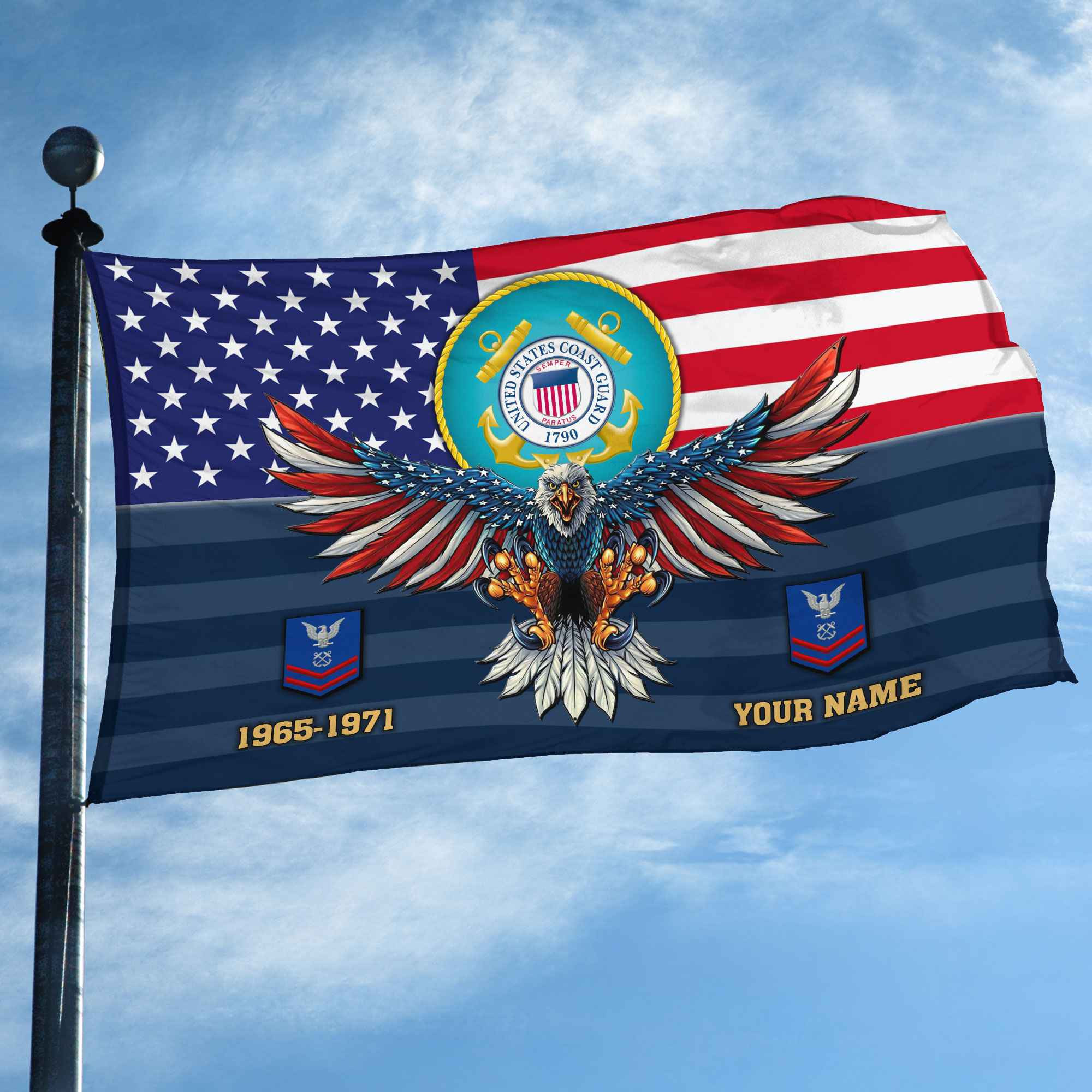 Premium Custom USCG Grommet Flag VPVC109005, Gifts For Coast Guard Veteran, Gifts For Dad, For Husband, Best Gifts On Father’s Day, Armed Forces Day, Independence Day, Veterans Day. Premium Custom USCG Grommet Flag VPVC109005, Gifts For Coast Guard Veteran, Gifts For Dad, For Husband, Best Gifts On Father’s Day, Armed Forces Day, Independence Day, Veterans Day.