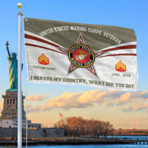 Premium Custom USMC Grommet Flag VPVC105811, Gifts For Marine Veteran, Best Gifts On Father’s Day, Armed Forces Day, Independence Day, Veterans Day.