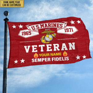 Premium Personalized USMC Veteran Grommet Flag, Gift For Marine Veteran, Gift For Veterans Day, Memorial Day, Father's Day VPVC104303 1 1717043212851.jpg