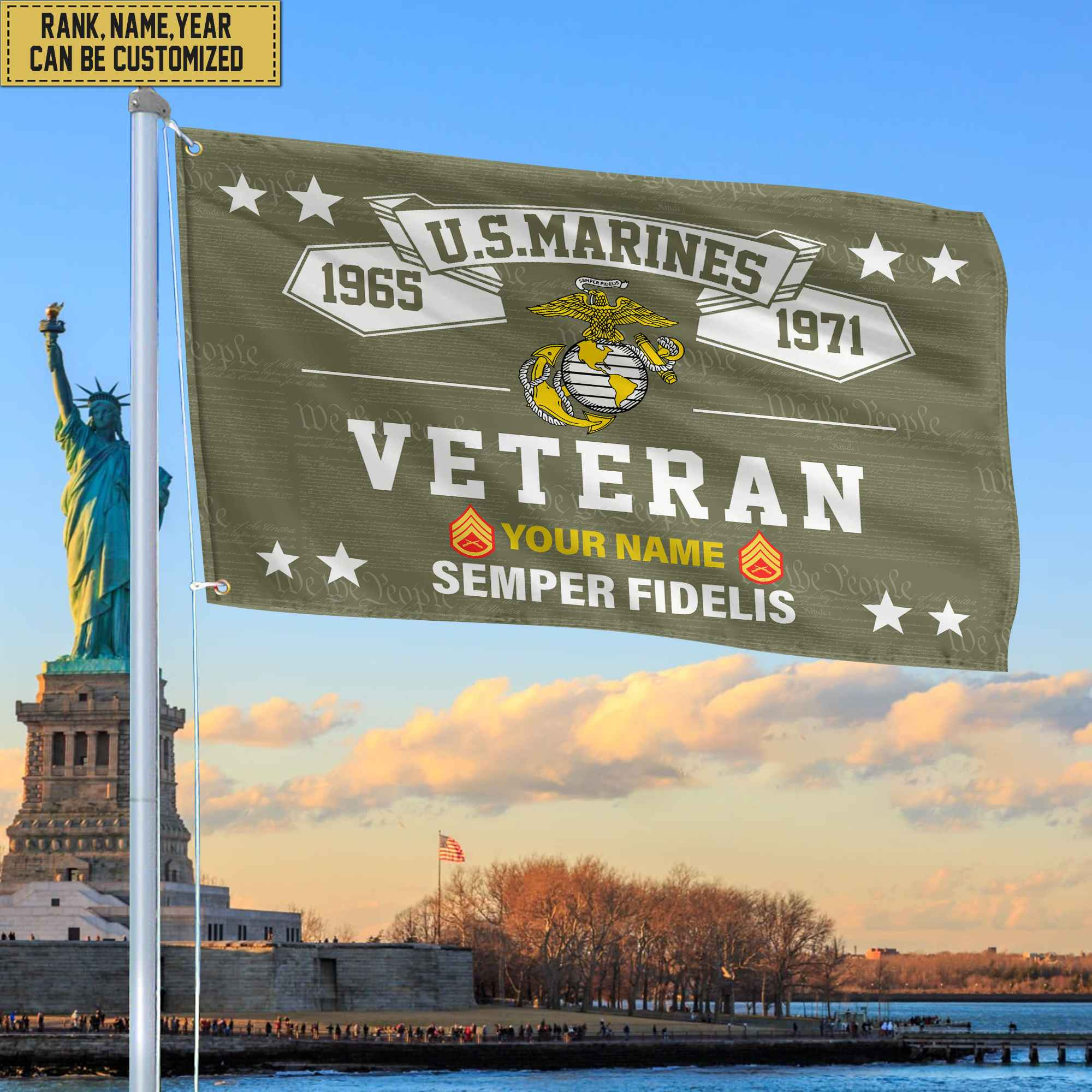 Premium Personalized USMC Veteran Grommet Flag, Gift For Marine Veteran, Gift For Veterans Day, Memorial Day, Father’s Day VPVC104303 Premium Personalized USMC Veteran Grommet Flag, Gift For Marine Veteran, Gift For Veterans Day, Memorial Day, Father’s Day VPVC104303