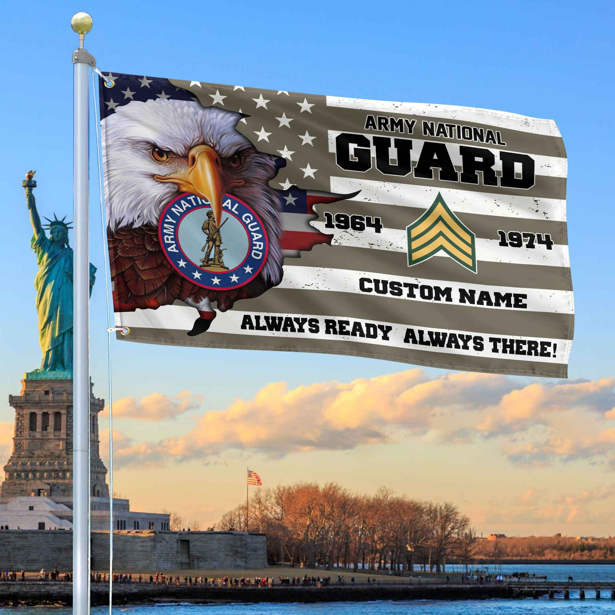 Premium Custom US Army National Guard Grommet Flag VPVC108708, Gifts For Army National Guard Veteran, Best Gifts On Father’s Day, Armed Forces Day, Independence Day, Veterans Day. Premium Custom US Army National Guard Grommet Flag VPVC108708, Gifts For Army National Guard Veteran, Best Gifts On Father’s Day, Armed Forces Day, Independence Day, Veterans Day.