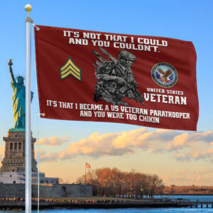 Unique Custom US Veteran Grommet Flag, Gift For US Veteran VPVC104707, Gifts For Dad, For Husband, Best Gifts On Father’s Day, Independence Day, Veterans Day.