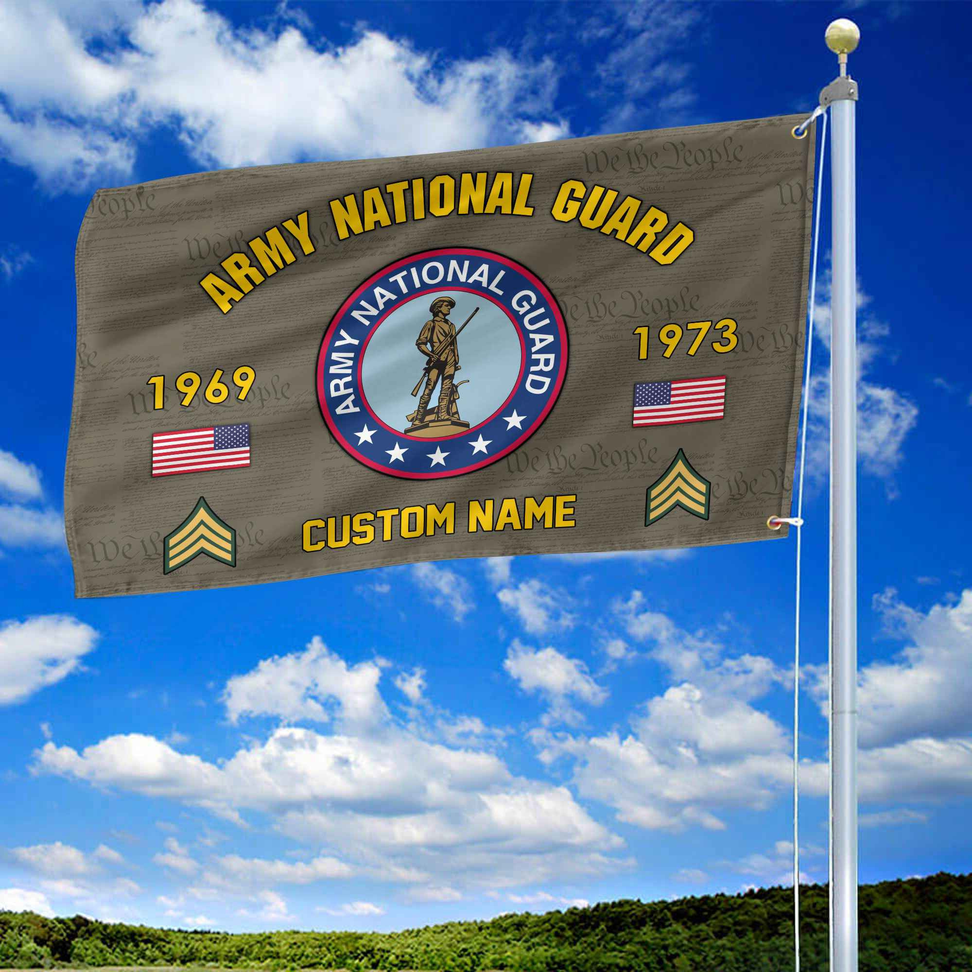 Premium Custom US Army National Guard Grommet Flag VPVC108608, Gifts For Army National Guard Veteran, Best Gifts On Father’s Day, Armed Forces Day, Independence Day, Veterans Day. Premium Custom US Army National Guard Grommet Flag VPVC108608, Gifts For Army National Guard Veteran, Best Gifts On Father’s Day, Armed Forces Day, Independence Day, Veterans Day.
