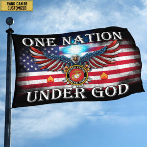 Unique Custom USMC Grommet Flag VPVC105103, Gift For Marine Veteran, Gifts For Dad, For Husband, Best Gifts On Father's Day, Independence Day, Veterans Day. 2 1741245999091.jpg