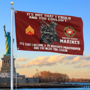 Unique Custom USMC Grommet Flag, Gift For Marine Veteran VPVC104703, Gifts For Dad, For Husband, Best Gifts On Father’s Day, Independence Day, Veterans Day.