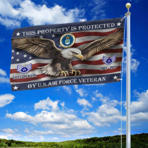 Unique Custom Name, Rank, Year, USAF Grommet Flag VPVC108504, Gifts For Airforce Veteran, Gifts For Dad, For Husband, Best Gifts On Father's Day, Independence Day, Veterans Day. 1 1741665464695.jpg