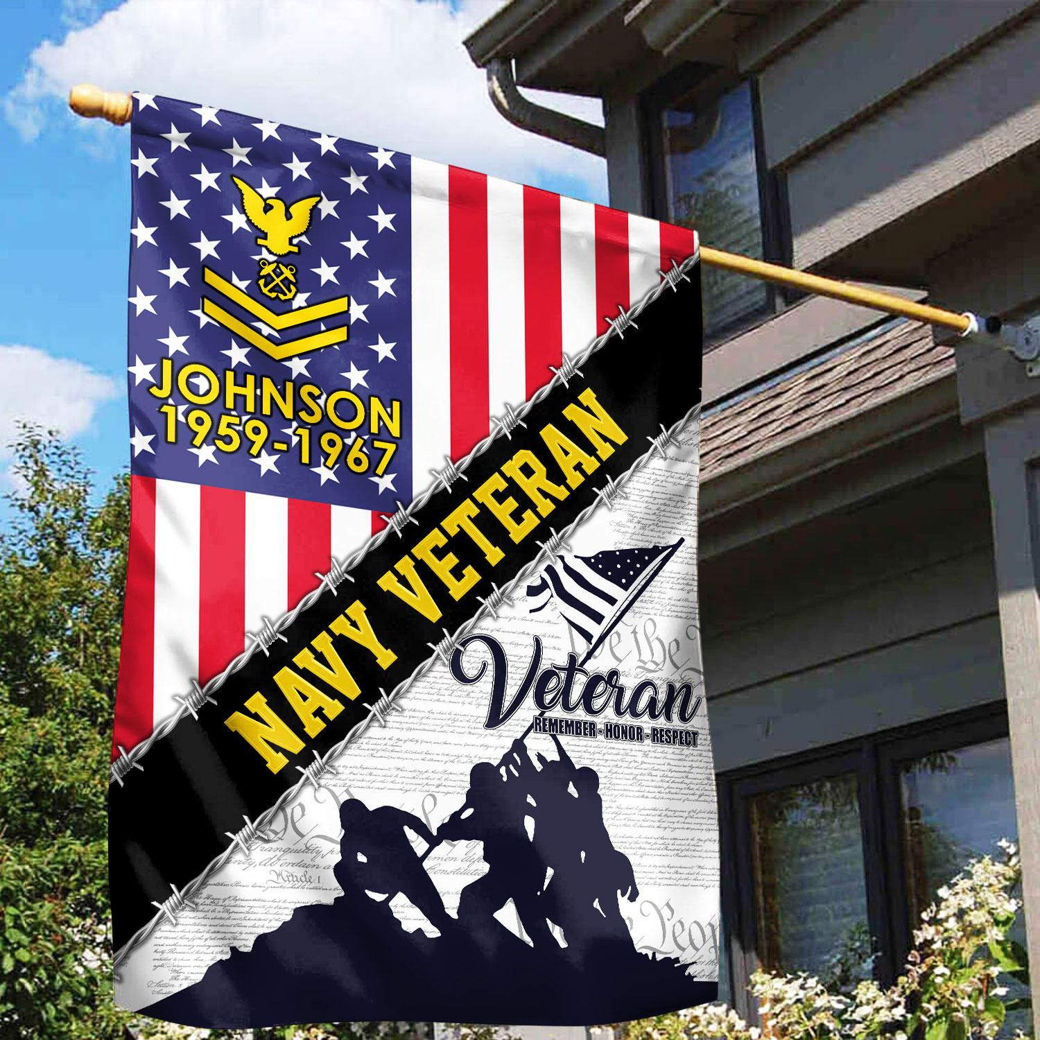 Premium Custom US Navy Flag VPVC110102, Gift For Navy Veteran, American Flag, Patriotic Flag, Garden Flag, House Flag, Best Gifts On Father’s Day, Independence Day, Veterans Day. Premium Custom US Navy Flag VPVC110102, Gift For Navy Veteran, American Flag, Patriotic Flag, Garden Flag, House Flag, Best Gifts On Father’s Day, Independence Day, Veterans Day.