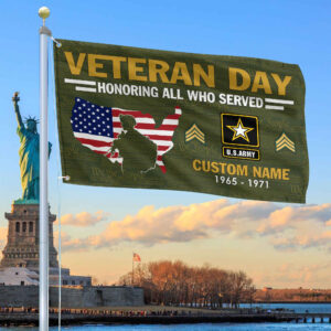 Premium Custom US Army Grommet Flag VPVC105601, Gifts For Army Veteran, Gifts For Dad, For Husband, Best Gifts On Father’s Day, Armed Forces Day, Independence Day, Veterans Day.