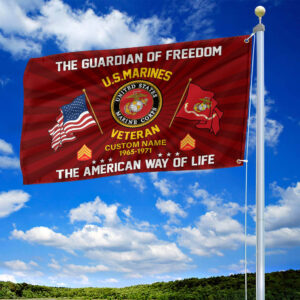USMC Custom Grommet Flag VPVC108303, Gifts For Marine Veteran, Best Gifts On Father's Day, Armed Forces Day, Independence Day, Veterans Day. 1 1741333974660.jpg