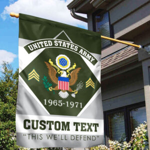Premium Custom US Army Veteran Flag VPVC110901, Gift For Army Veteran, American Flag, Patriotic Flag, Garden Flag, House Flag, Gifts On Father’s Day, Independence Day, Veterans Day.